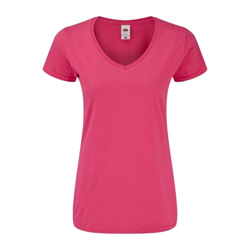 Fruit of the loom T-shirts met V-hals, dames, productvoorbeelden 5