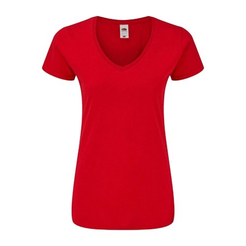 Fruit of the loom T-shirts met V-hals, dames, productvoorbeelden 4