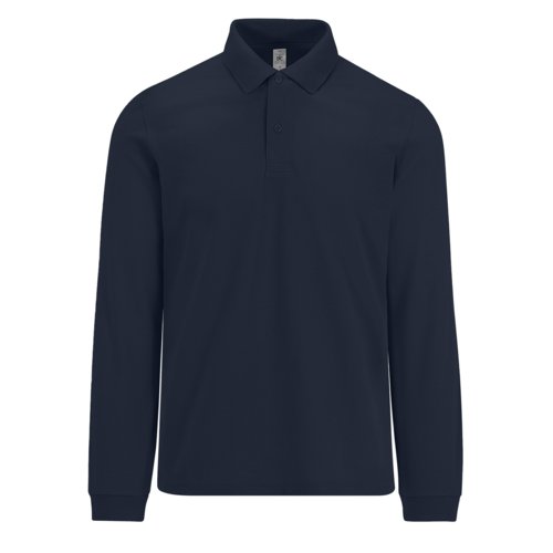 B&C poloshirts met lange mouw, heren 10