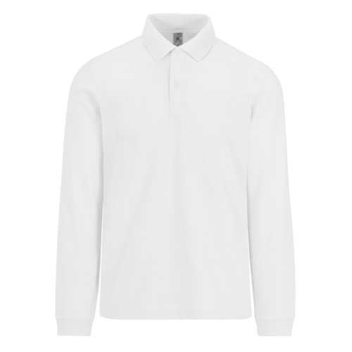 B&C poloshirts met lange mouw, heren 2