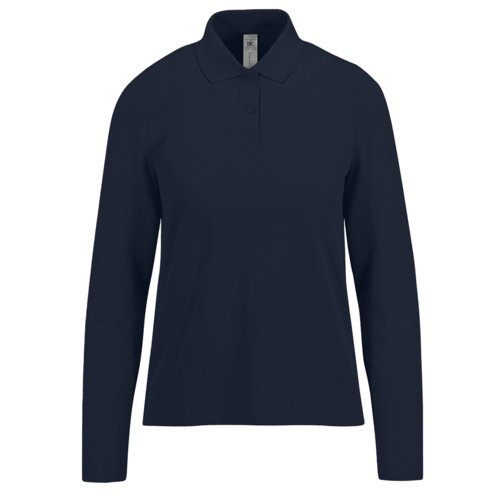 B&C poloshirts met lange mouw, dames 9