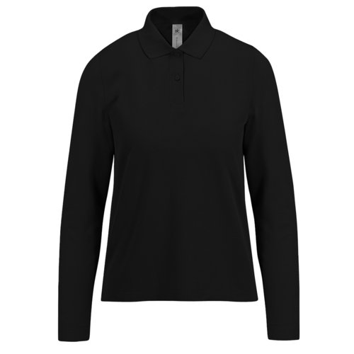 B&C poloshirts met lange mouw, dames 5