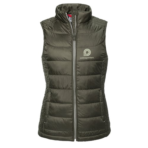 Russell Nano gewatteerde bodywarmers, dames, productvoorbeelden 1